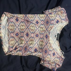 Silky stretch crop top